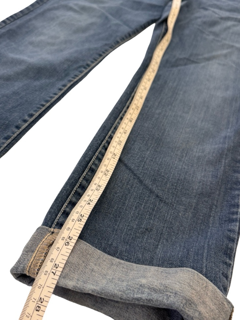 NYDJ Curvy Boyfriend Jeans in Medium Blue - Picture 5 of 7